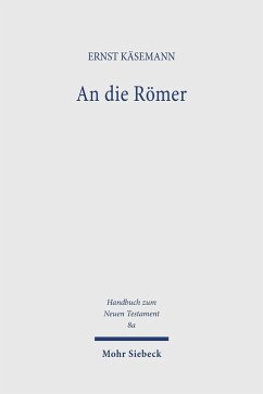 An die Römer (eBook, PDF) - Käsemann, Ernst