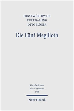 Cover Die Fünf Megilloth (eBook, PDF)