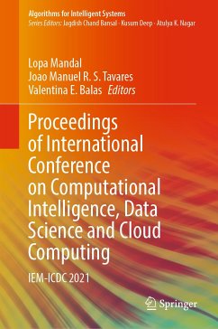 Proceedings of International Conference on Computational Intelligence, Data Science and Cloud Computing (eBook, PDF)