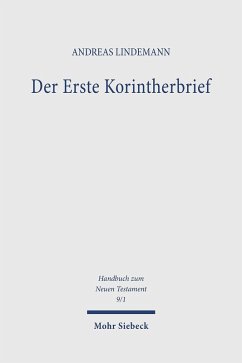Der Erste Korintherbrief (eBook, PDF) - Lindemann, Andreas