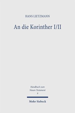 An die Korinther I/II (eBook, PDF) - Lietzmann, Hans