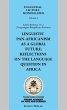 Linguistic Pan-Africanism as a Global... - Bild 1