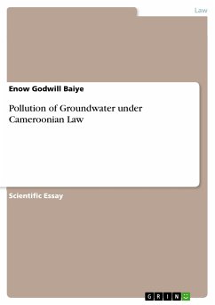 Pollution of Groundwater under Cameroonian Law (eBook, PDF)