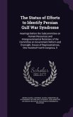 The Status of Efforts to Identify Persian Gulf War Syndrome