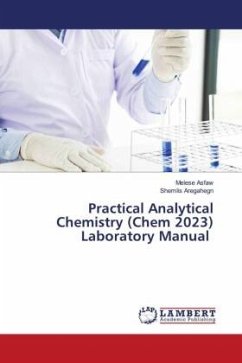 Practical Analytical Chemistry (Chem 2023) Laboratory Manual