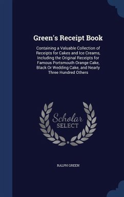 Green's Receipt Book - Green, Ralph