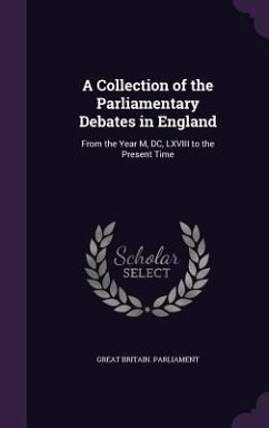 Cover A Collection of the Parliamentary Debates in England