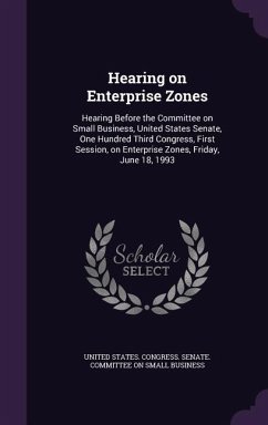 Cover Hearing on Enterprise Zones