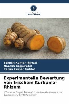 Experimentelle Bewertung von frischem Kurkuma-Rhizom - Jhirwal, Suresh Kumar;Rajpurohit, Naresh;Gahlot, Tarun Kumar