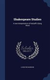Shakespeare Studies: A new Interpretation of Falstaff's Dying Word