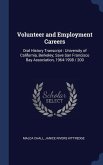 Volunteer and Employment Careers