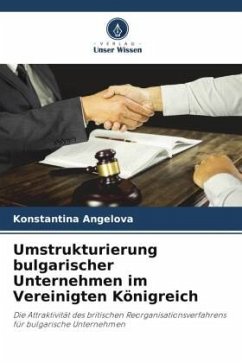 Umstrukturierung bulgarischer Unternehmen im Vereinigten Königreich - Angelova, Konstantina