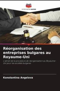 Réorganisation des entreprises bulgares au Royaume-Uni - Angelova, Konstantina