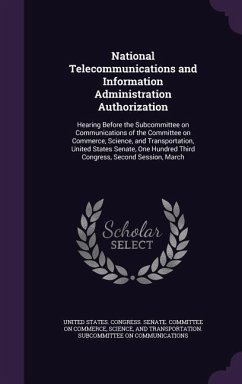 National Telecommunications and Information Administration Authorization