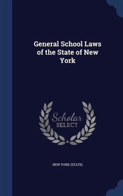 Cover General School Laws of the State of New York
