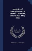 Statistics of Unemployment in Various Countries, 1910 to 1922. May 1922