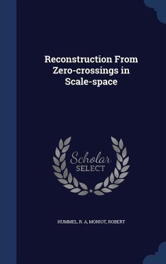 Reconstruction From Zero-crossings in Scale-space - A, Hummel R.; Robert, Moniot
