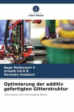 Optimierung der additiv gefertigten Gitterstruktur - V, Naga Malleswari;CH R B, Srinath;ANDUKURI, Ravindra