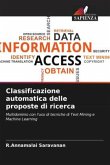 Classificazione automatica delle proposte di ricerca