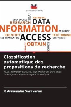 Classification automatique des propositions de recherche - Saravanan, R.Annamalai