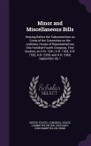 Minor and Miscellaneous Bills: Hearing Before the Subcommittee on Crime of the Committee on the Judiciary, House of Representatives, One Hundred Four