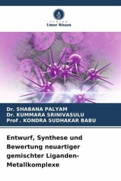 Entwurf, Synthese und Bewertung neuartiger gemischter Liganden-Metallkomplexe - Palyam, Dr. SHABANA;SRINIVASULU, Dr. Kummara;Babu, Kondra Sudhakar