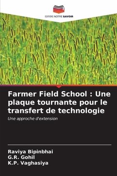 Farmer Field School : Une plaque tournante pour le transfert de technologie - Bipinbhai, Raviya;Gohil, G. R.;Vaghasiya, K. P.