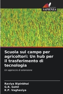 Scuola sul campo per agricoltori: Un hub per il trasferimento di tecnologia - Bipinbhai, Raviya;Gohil, G. R.;Vaghasiya, K. P.