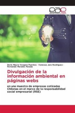 Divulgación de la información ambiental en páginas webs - Vergara Puentes, Doris Mayra;Jara Rodríguez, Vanessa;Morales Parada, Fernando