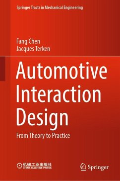 Automotive Interaction Design (eBook, PDF) - Chen, Fang; Terken, Jacques