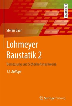 Lohmeyer Baustatik 2 (eBook, PDF) - Baar, Stefan