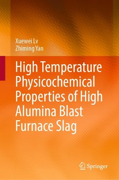 High Temperature Physicochemical Properties of High Alumina Blast Furnace Slag (eBook, PDF) - Lv, Xuewei; Yan, Zhiming