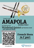 French Horn in F part of &quote;Amapola&quote; for Woodwind Quintet (fixed-layout eBook, ePUB)