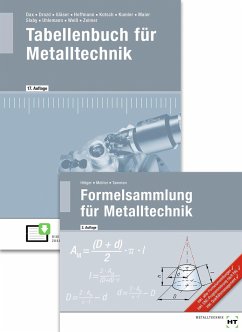 Paketangebot Tabellenbuch für Metalltechnik und Formelsammlung für Metalltechnik - Zeimer, Klaus;Weiß, Albert;Uhlemann, Andreas