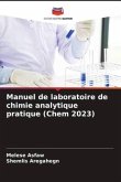Manuel de laboratoire de chimie analytique pratique (Chem 2023)