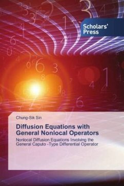 Diffusion Equations with General Nonlocal Operators - Sin, Chung-Sik