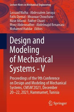 Design and Modeling of Mechanical Systems - V (eBook, PDF)