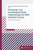Verfassungs- und verwaltungsrechtliche Fragestellungen der COVID-Pandemie in Europa (eBook, PDF)