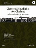 Classical Highlights for Clarinet Arranged for Clarinet and Piano (Via PDF Download)