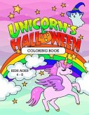 Unicorns Halloween: Coloring Book for Kids