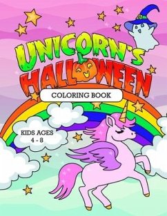 Unicorns Halloween: Coloring Book for Kids - Midnight, Langley