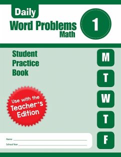 Daily Word Problems Math, Grade 1 Student Workbook (5-Pack) - Evan-Moor Educational Publishers