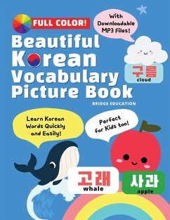 Beautiful Korean Vocabulary Picture Book - Learn Korean Words Quickly and Easily Also Ideal For Kids! - Education, Bridge