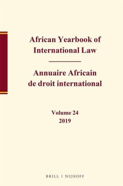 Cover African Yearbook of International Law / Annuaire Africain de Droit International, Volume 24, 2019