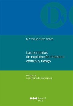 Cover Los contratos de explotación hotelera : control y riesgo