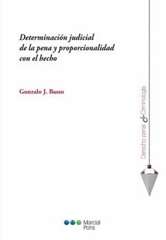 Cover Determinación judicial de la pena y proporcionalidad con el hecho