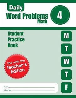 Daily Word Problems Math, Grade 4 Student Workbook (5-Pack) - Evan-Moor Educational Publishers