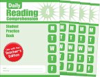Daily Reading Comprehension, Grade 4 Student Edition Workbook (5-Pack)