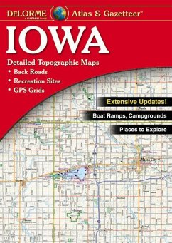 Delorme Atlas & Gazetteer: Iowa - Rand Mcnally