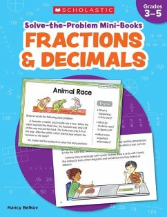 Solve-The-Problem Mini Books: Fractions & Decimals - Belkov, Nancy